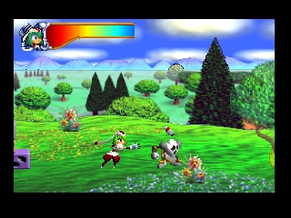 Yuke Yuke!! Trouble Makers (Japan) In game screenshot